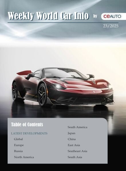 Weekly World Car Info – 7 June 2025 Cover