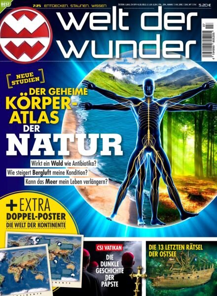 Welt der Wunder – Juli 2025 Cover