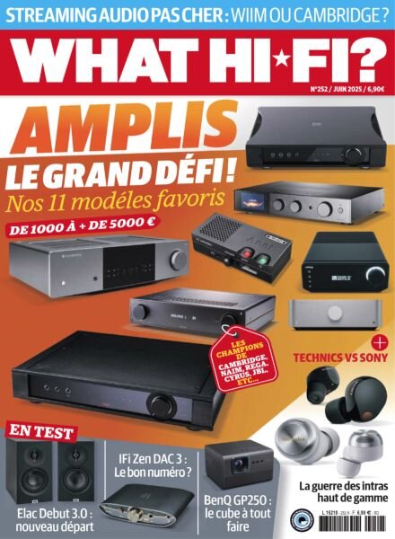 What Hifi France – Juin 2025 Cover