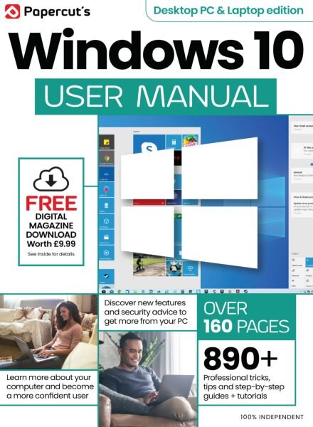 Windows 10 User Manual – Spring 2025 Cover