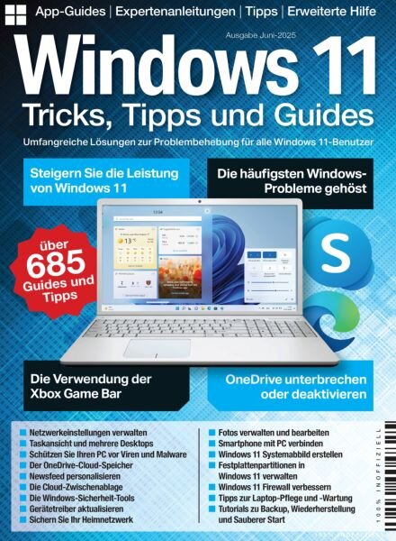 Windows 11 Tricks Tipps und Guides – Juni 2025 Cover