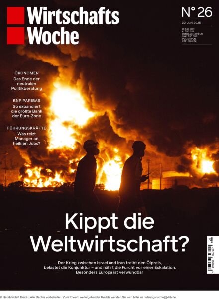 WirtschaftsWoche – 20 Juni 2025 Cover