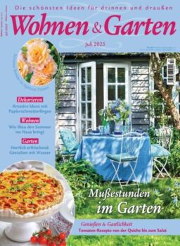 Wohnen & Garten – Juli 2025