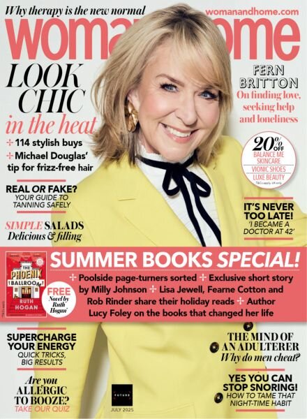 Woman & Home UK – July 2025 Cover
