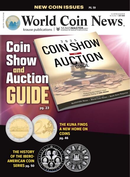 World Coin News – July 2025 Cover