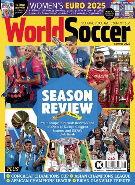 World Soccer – Summer 2025 Cover