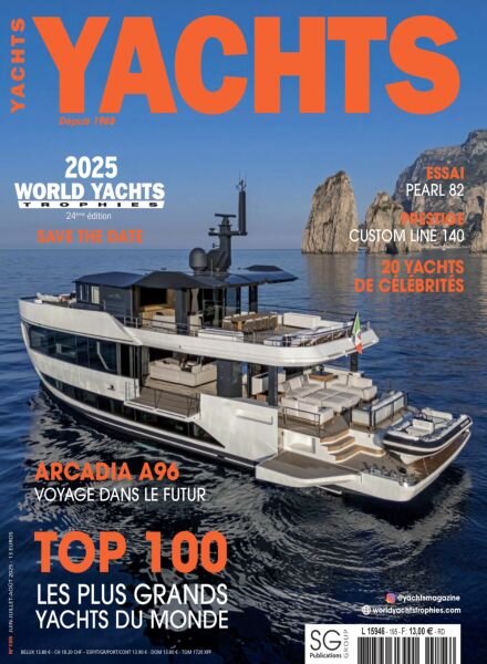 Yachts France – Juin-Juillet-Aout 2025 Cover