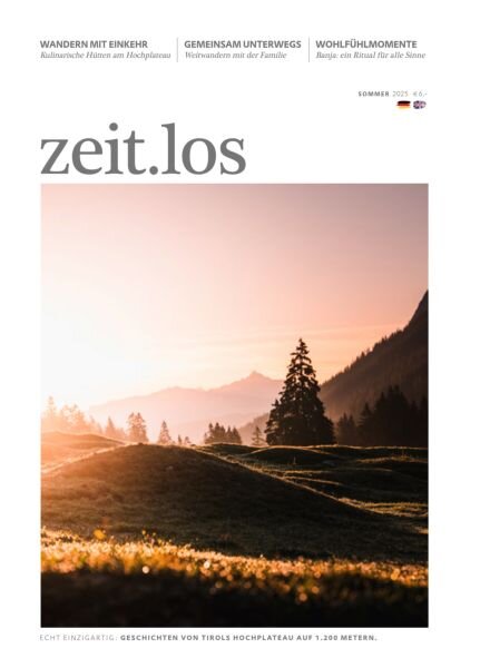 zeitlos – Sommer 2025 Cover