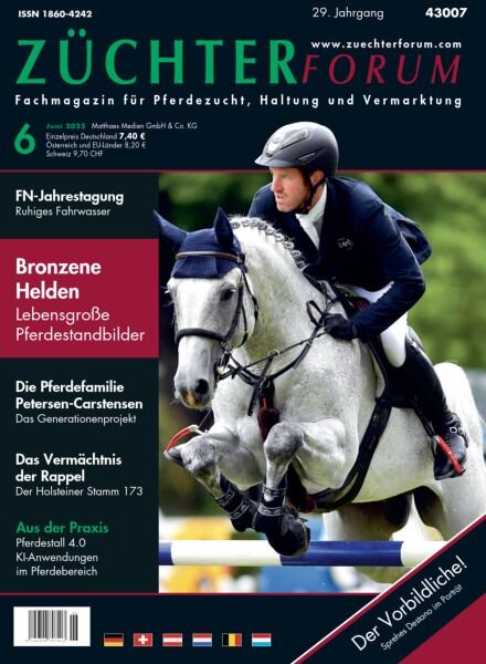 Zuchterforum – Juni 2025 Cover