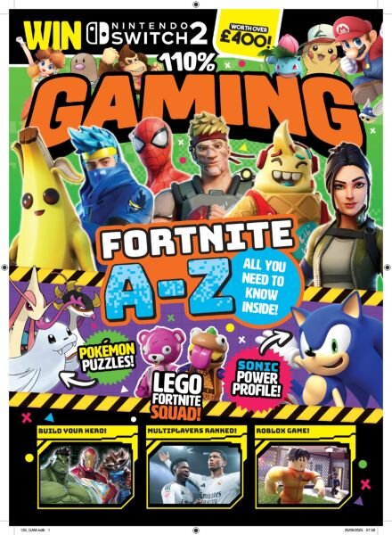 110% Gaming – Issue 135 2025 Cover