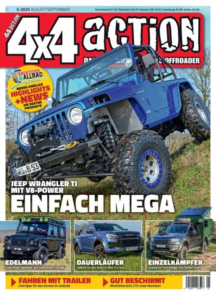 4x4action – August-September 2025 Cover