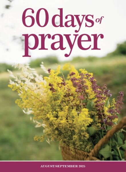 60 Days of Prayer – August-September 2025 Cover