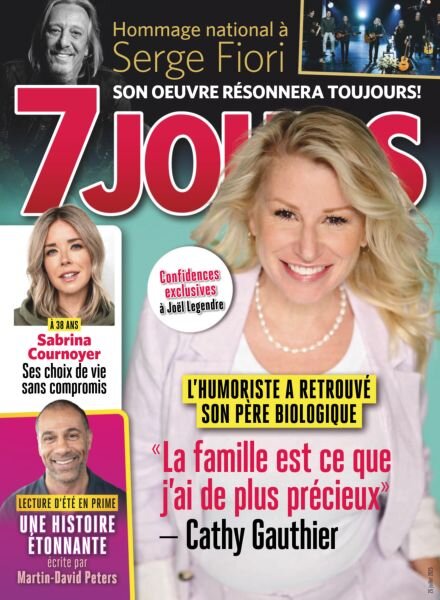 7 Jours – 25 Juillet 2025 Cover