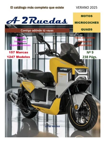A 2Ruedas – Verano 2025 Cover