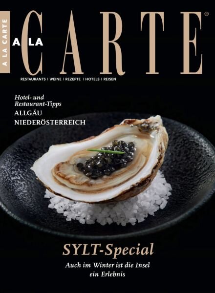 A la Carte – November 2024 Cover