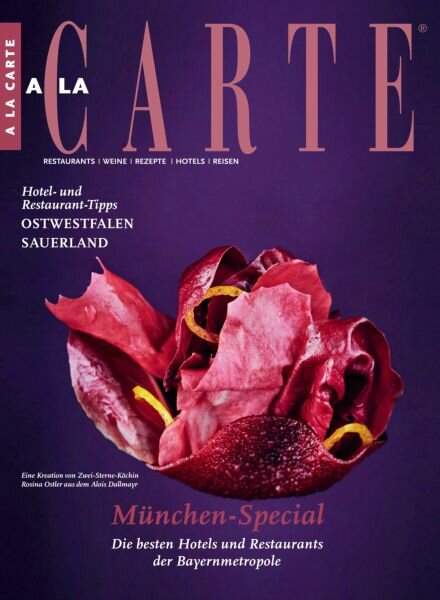 A la Carte – Oktober 2024 Cover