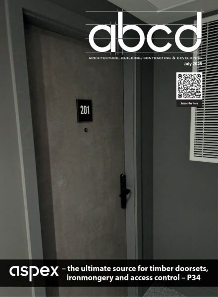 ABCD Architecture Building Contracting & Developing – July 2025 Cover