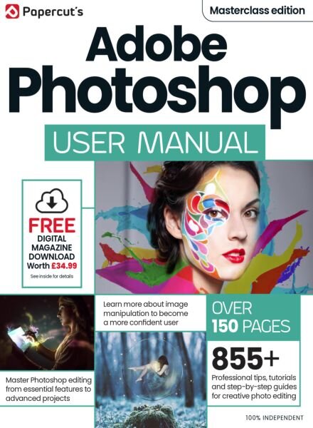 Adobe Photoshop User Manual – Issue 7 2025 Cover