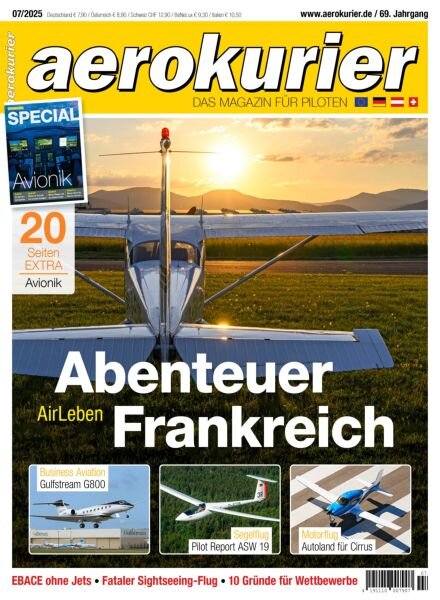 Aerokurier Germany – Juli 2025 Cover