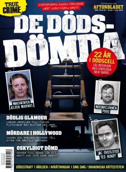 Aftonbladet Mord & Mysterier – Juli 2025 Cover