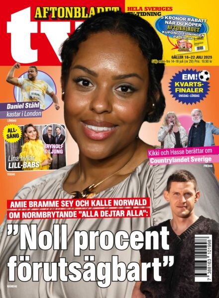 Aftonbladet TV – 14 Juli 2025 Cover