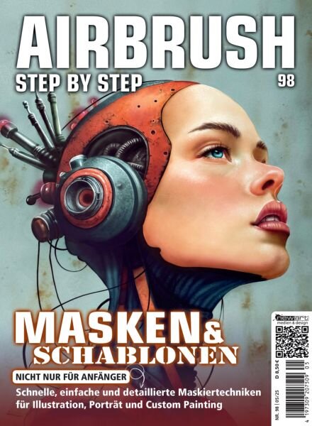 Airbrush Step by Step German Edition – Juli 2025 Cover