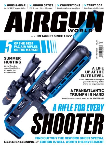 Airgun World – August 2025 Cover