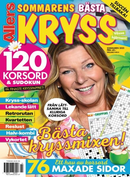 Allers Basta Kryss – Juli 2025 Cover