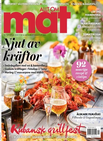 Allt om Mat – 23 Juli 2025 Cover