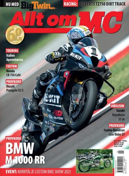 Allt om MC – Juli 2025 Cover