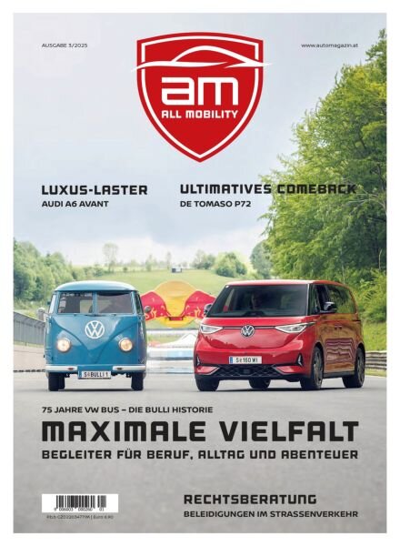 am Automagazin Austria – Juli 2025 Cover