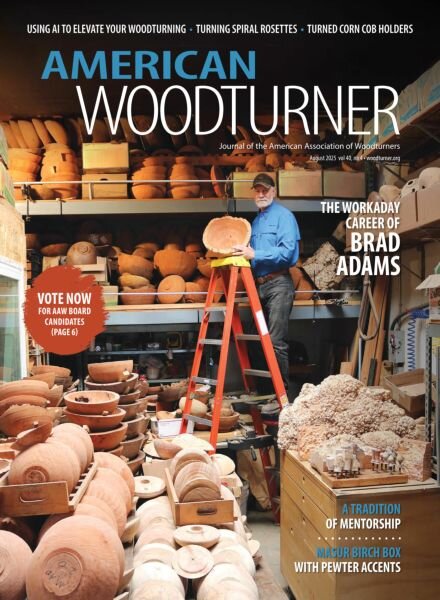 American Woodturner – July-August 2025 Cover