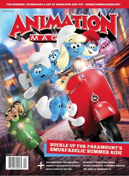 Animation Magazine – July-August 2025 Cover