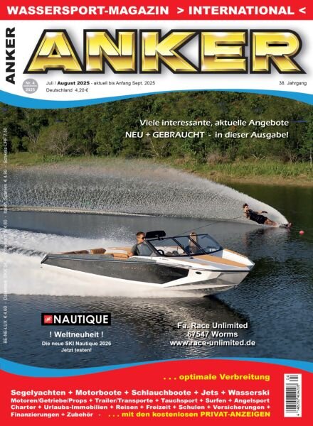 Anker – Juli-August 2025 Cover