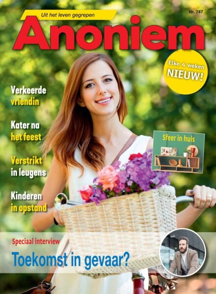 Anoniem – 16 Juli 2025 Cover