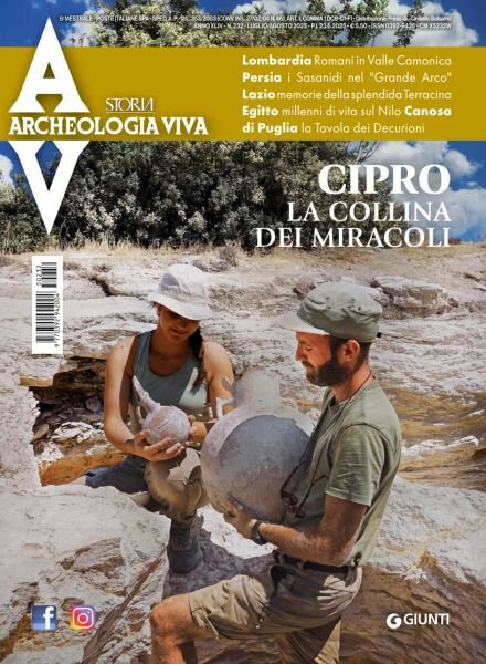Archeologia Viva – Luglio-Agosto 2025 Cover