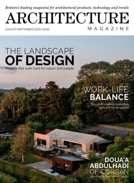 Architecture Magazine – August-September 2025 Cover