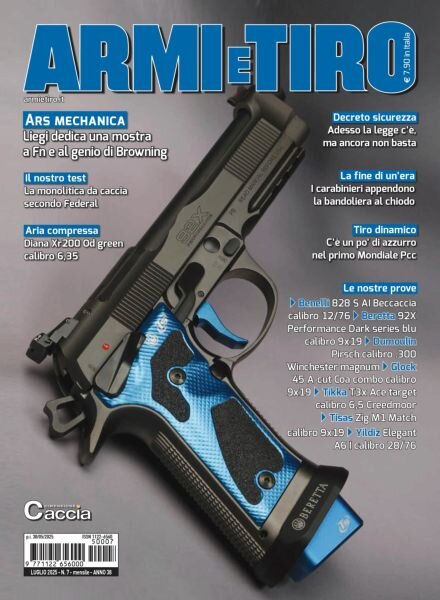 Armi e Tiro – Luglio 2025 Cover