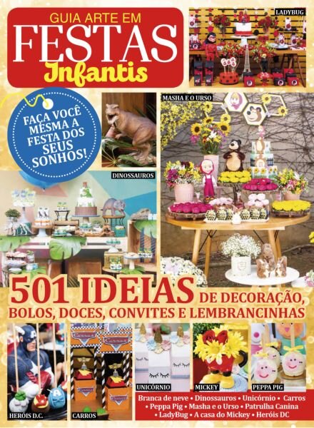 Arte em Festas Infantis – Julho 2025 Cover