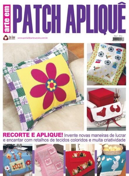 Arte em Patchwork – Julho 2025 Cover