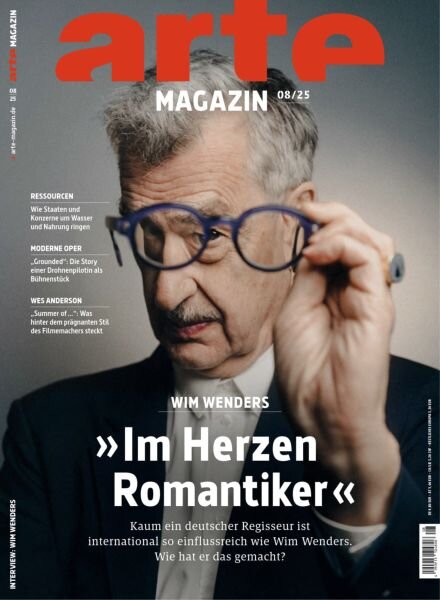 ARTE Magazin – August 2025 Cover