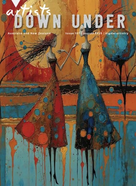 Artists Down Under – August 2025 Cover