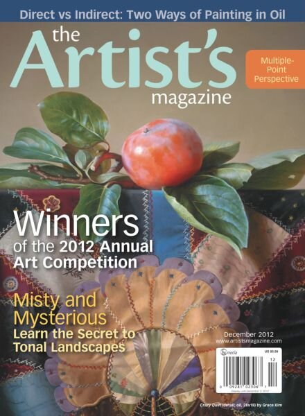 Artists Magazine – December 2012 Cover