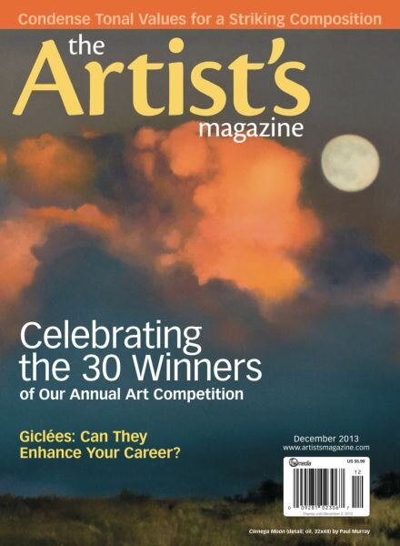 Artists Magazine – December 2013 Cover