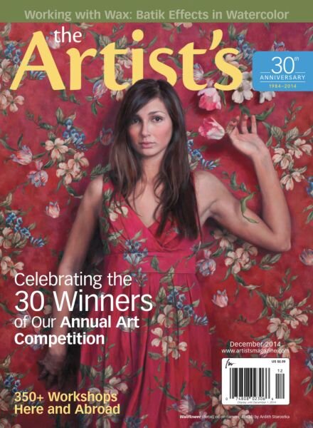 Artists Magazine – December 2014 Cover