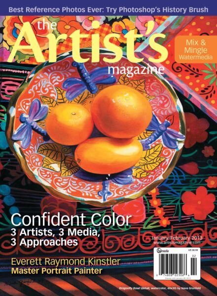 Artists Magazine – January-February 2013 Cover