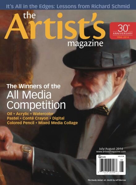 Artists Magazine – July-August 2014 Cover