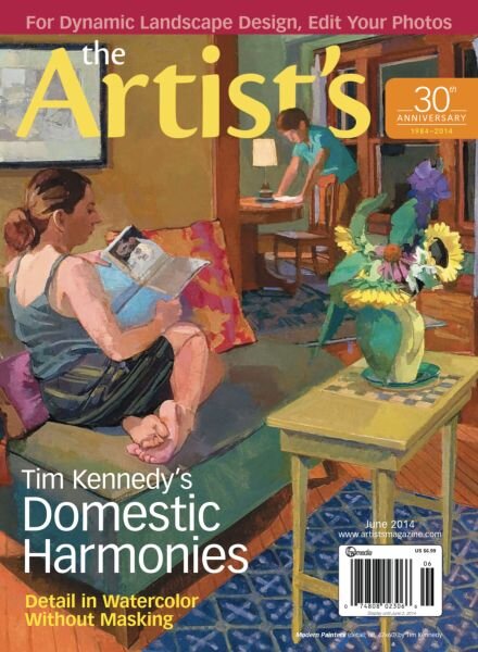 Artists Magazine – June 2014 Cover