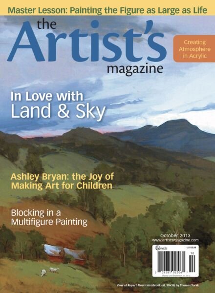 Artists Magazine – October 2013 Cover