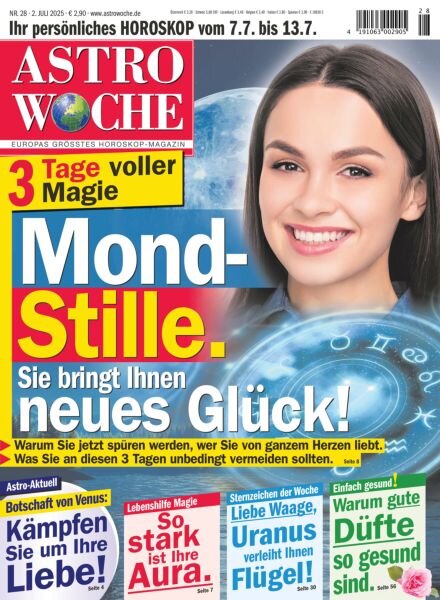 Astrowoche – 2 Juli 2025 Cover